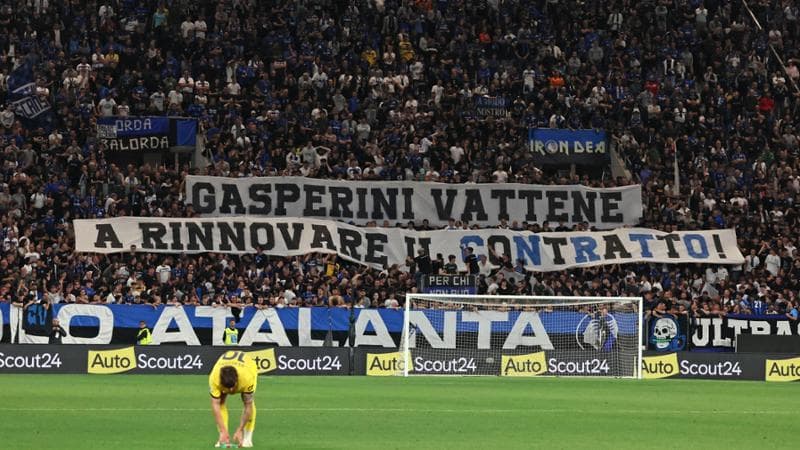 I tifosi dell'Atalanta spingono Gasperini al rinnovo