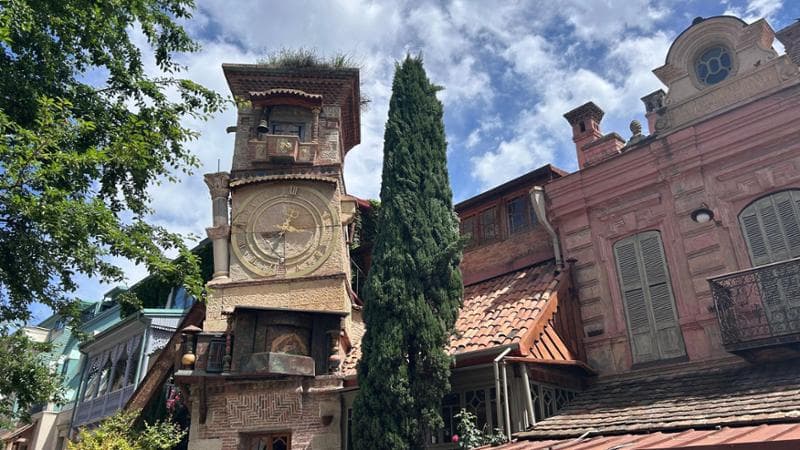La Torre dell'Orologio di Tbilisi - Foto di Paolo Ribichini