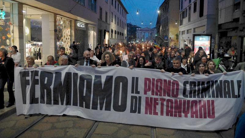 Manifestazione per Gaza, ipotesi 7 giugno a Roma