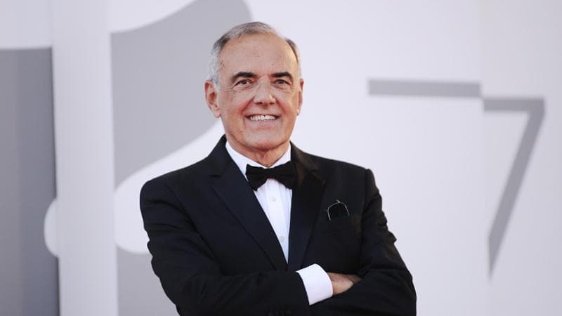 Alberto Barbera è il direttore della Mostra del cinema di Venezia