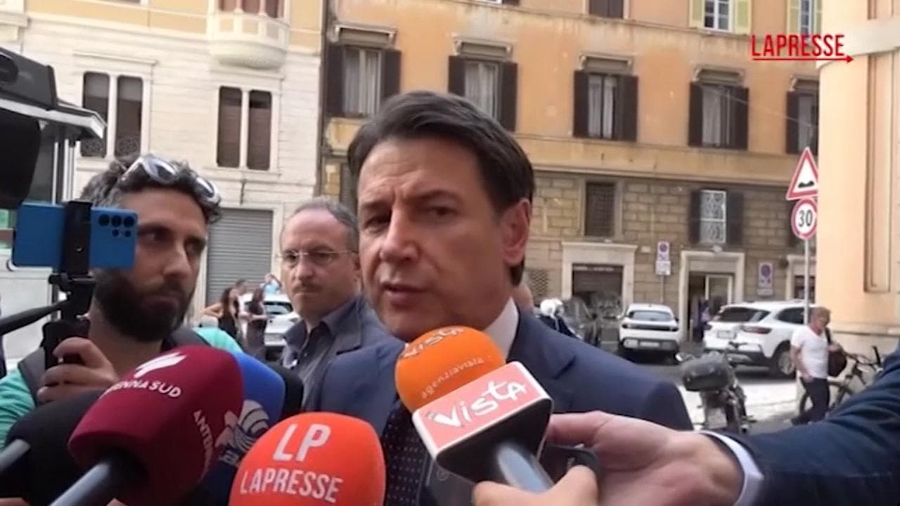 M5s, Conte: "Meloni è megalomane, la premier vende solo chiacchiere"