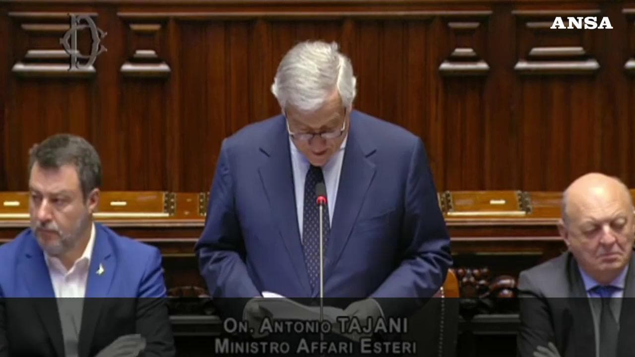 Gaza, Tajani: "Unica prospettiva possibile in Medio Oriente sono i due Stati"