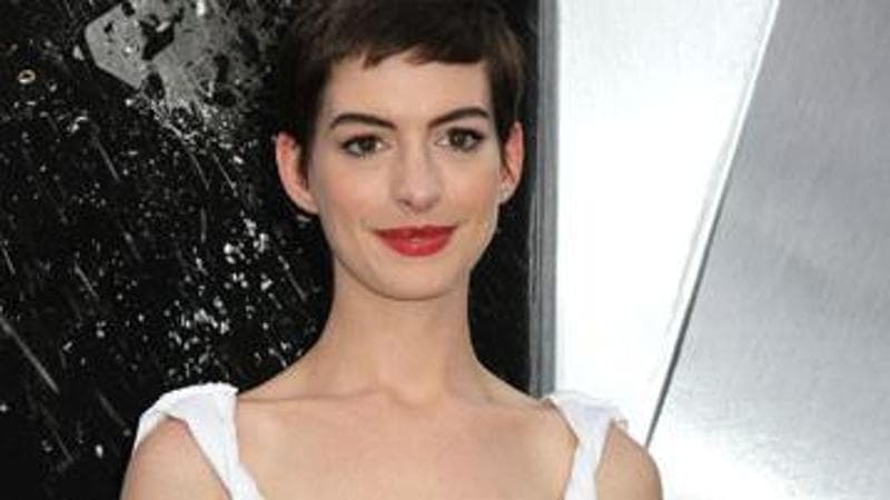 L'attrice Anne Hathaway