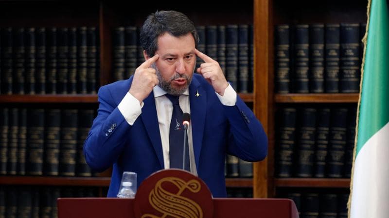 MATTEO SALVINI MINISTRO TRASOPRTI E INFASTRUTTURE