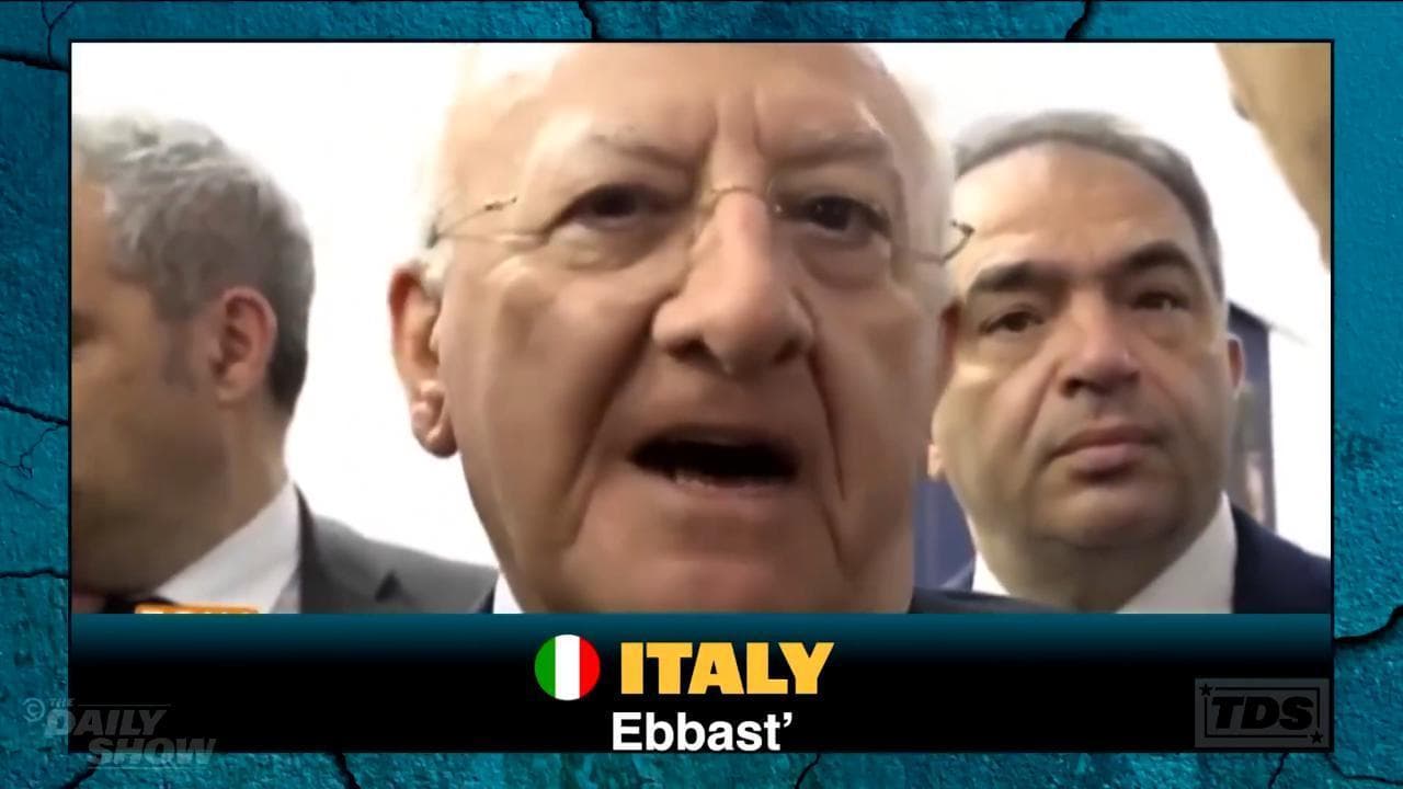 De Luca al Daily Show: il programma satirico Usa doppia gli insulti del governatore campano a Musk