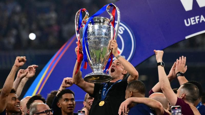 Luis Enrique alza la Champions