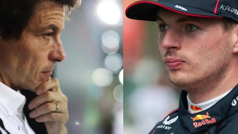 Toto Wolff e Max Verstappen