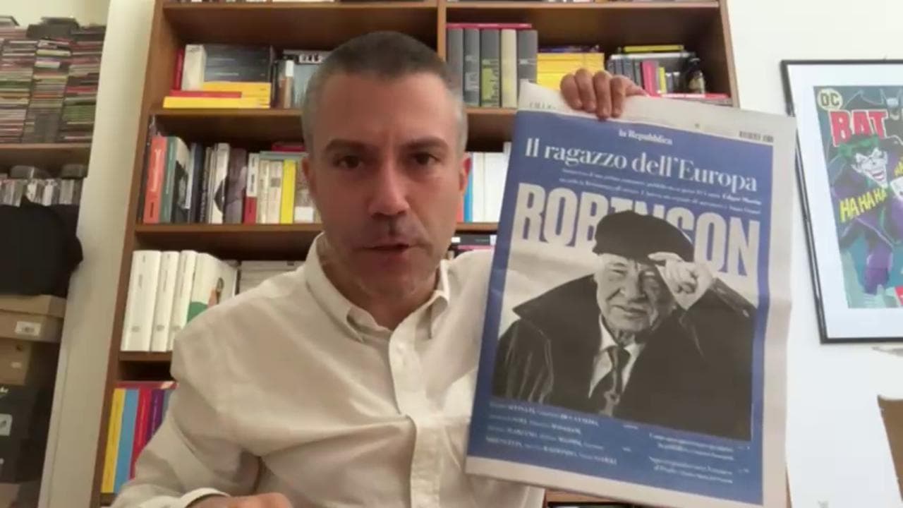 Saverio Raimondo: "Robinson aiuta a restare giovani"