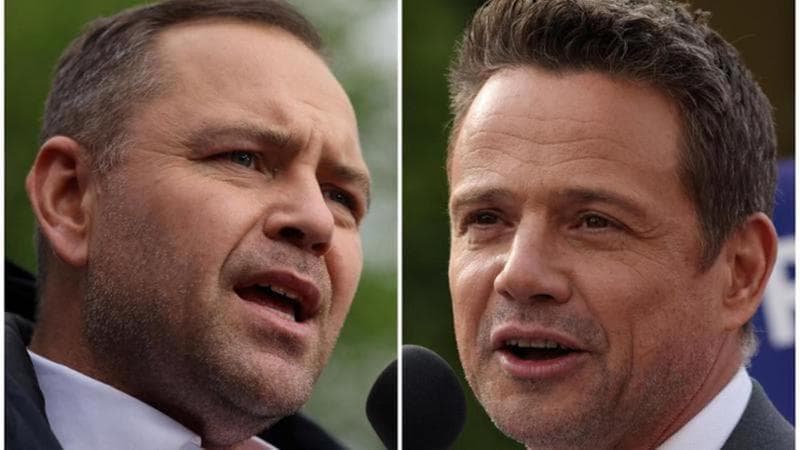 Karol Nawrocki e Rafal Trzaskowski