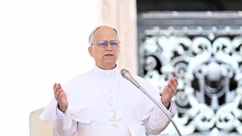 Papa Leone: “Basta violenza contro inermi, bambini e famiglie”