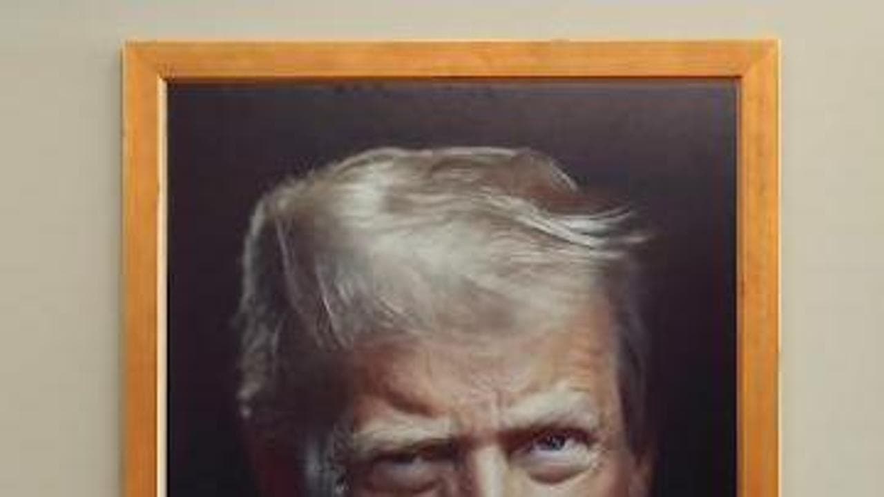 Casa Bianca, appeso il nuovo ritratto ufficiale di Donald Trump