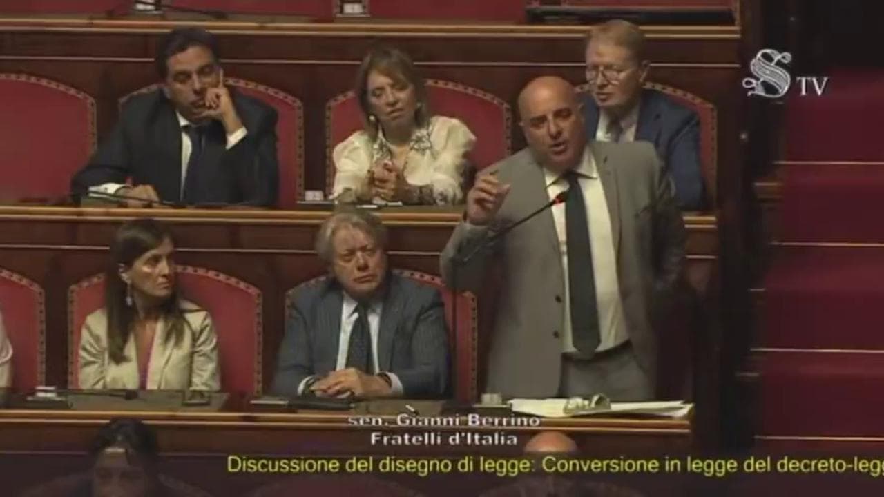 Il senatore FdI Berrino: "Un bambino sta più sicuro in carcere che coi genitori a delinquere"