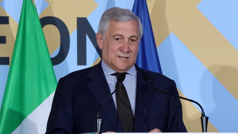 Il vicepremier e ministro degli Esteri, Antonio Tajani (Forza Italia)
