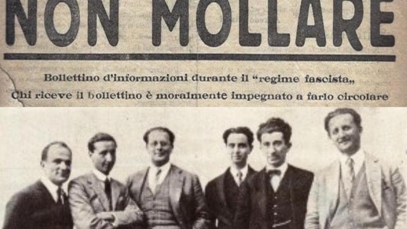 Cento anni fa nasceva “Non Mollare” dei fratelli Rosselli: la rivista antifascista che sfidò il Duce