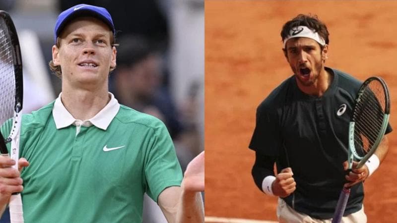 Jannik Sinner e Lorenzo Musetti