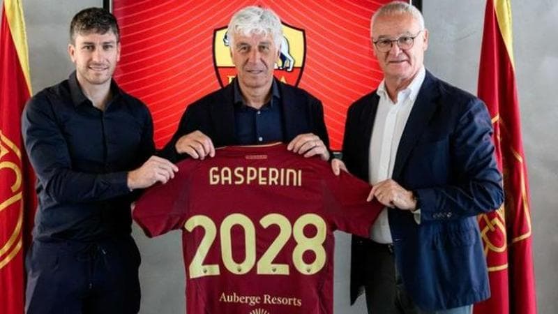 Gasperini con Ghisolfi e Ranieri