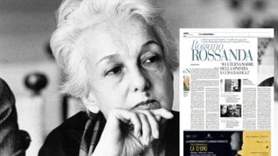 Rossanda: “Io, eterna madre della sinistra uccisa dai figli”