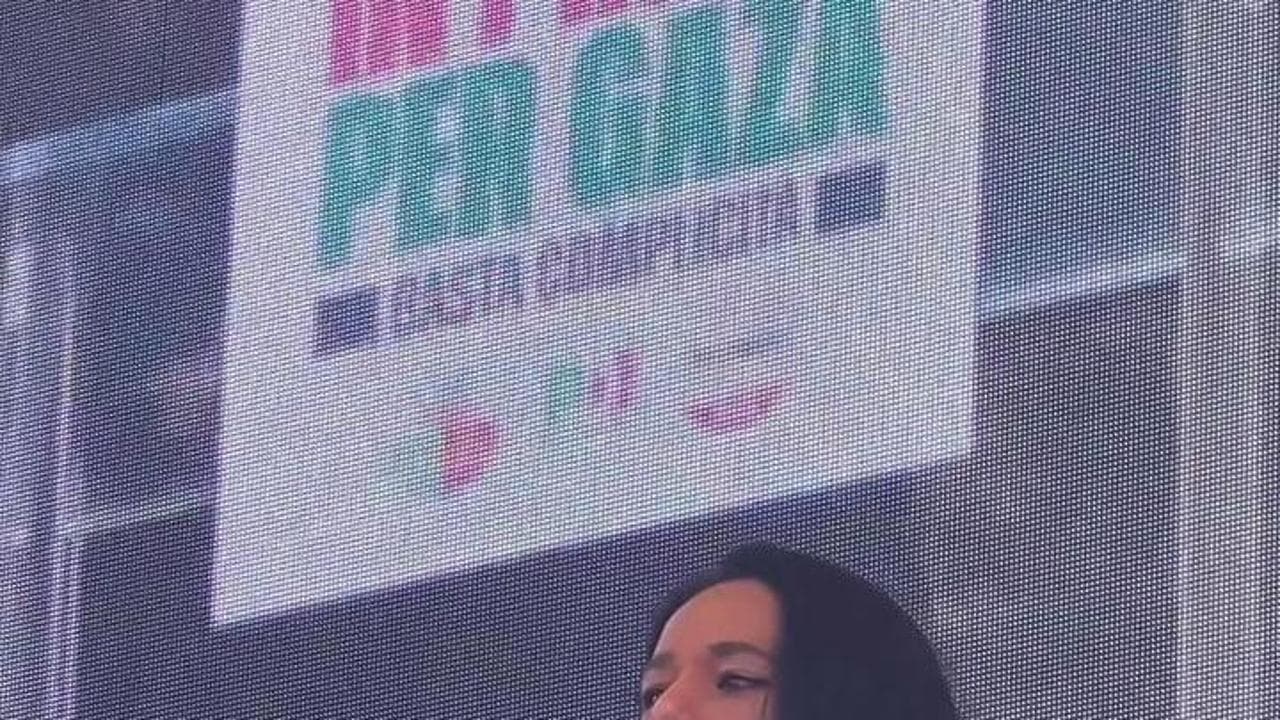 "In piazza per Gaza", Rula Jebreal: "Nella Striscia è genocidio, le parole giuste possono fermarlo"