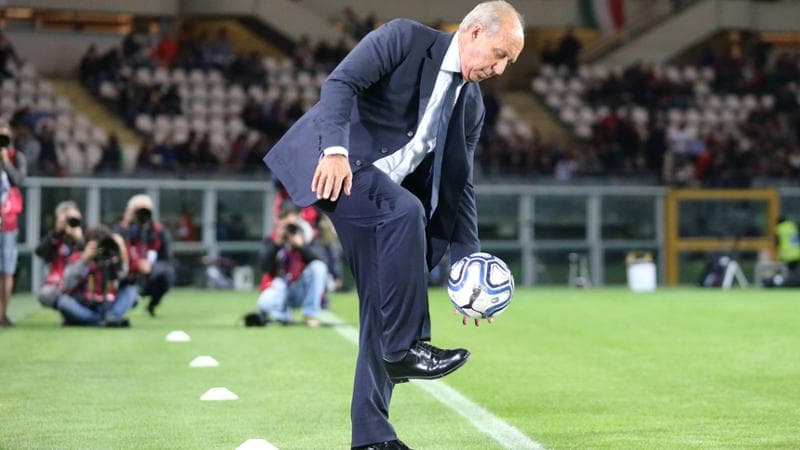 Gian Piero Ventura, ct della Nazionale nel 2016-17
