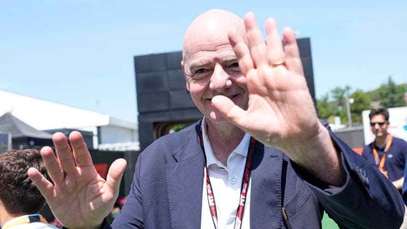 Gianni Infantino, presidente della Fifa