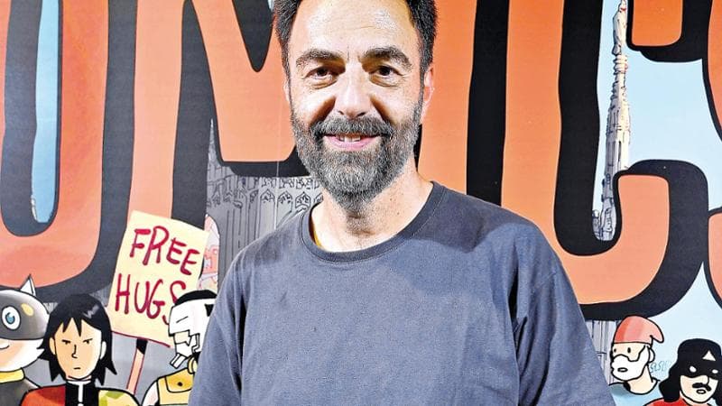 Milano, Neri Marcore con il fumetto di Mister No (Milano - , <credi