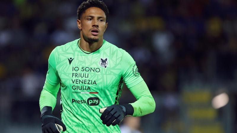 Il portiere dell'Udinese Maduka Okoye