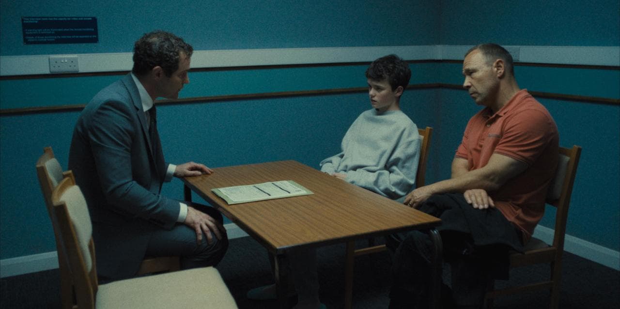 Una scena di "Adolescence"
