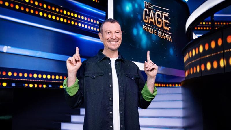 Amadeus nello studio di The cage