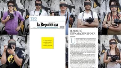 Legge bavaglio, il perché di una pagina bianca