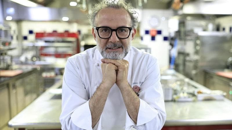 Lo chef Massimo Bottura
