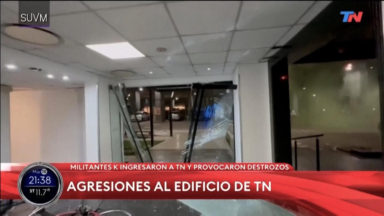 Argentina, sostenitori di Cristina Kirchner assaltano emittente televisiva ostile all'ex presidente