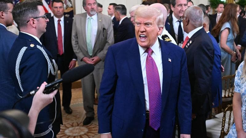 Il presidente Usa, Donald Trump