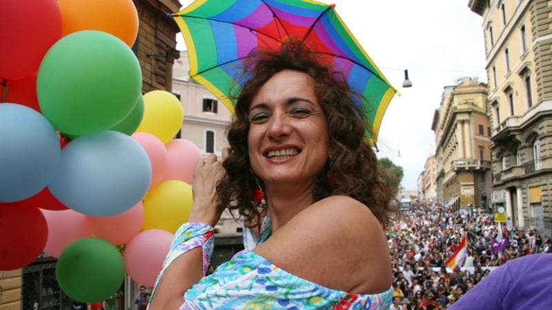 Luxuria al Pride di Roma 2008, Cristiano Laruffa / AGF