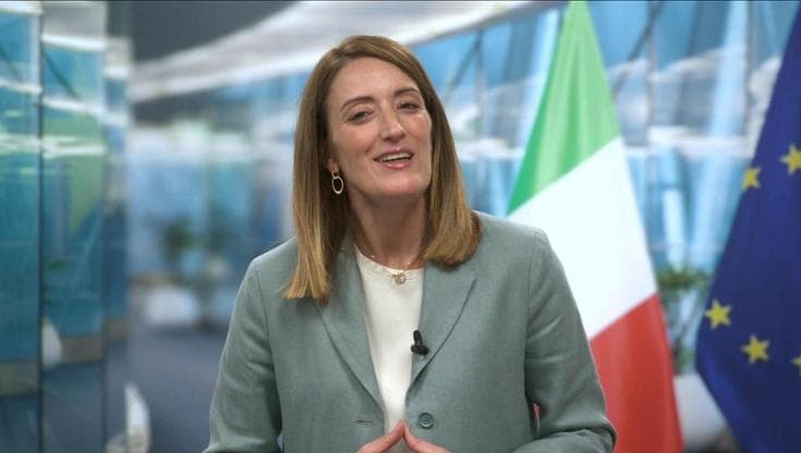 La presidente del parlamento europeo: "Stampa libera strumento di difesa"