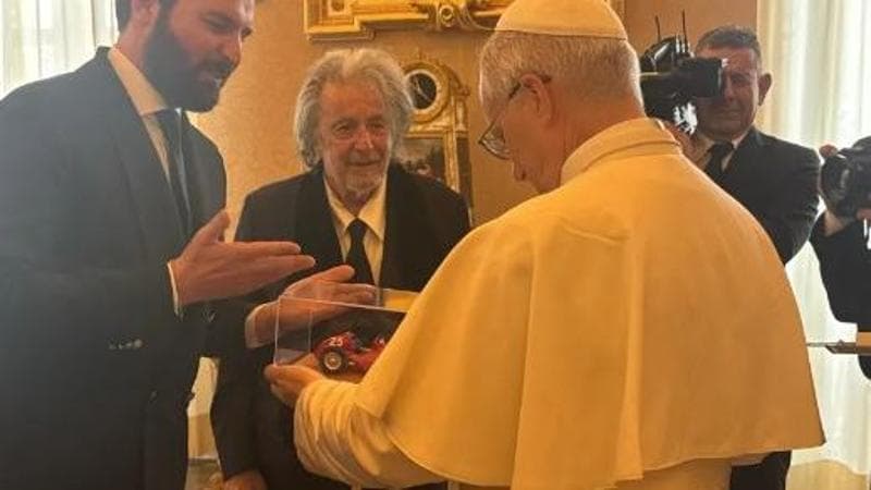 Al Pacino incontra Leone XIV: prima udienza tra un Papa americano e una star del cinema