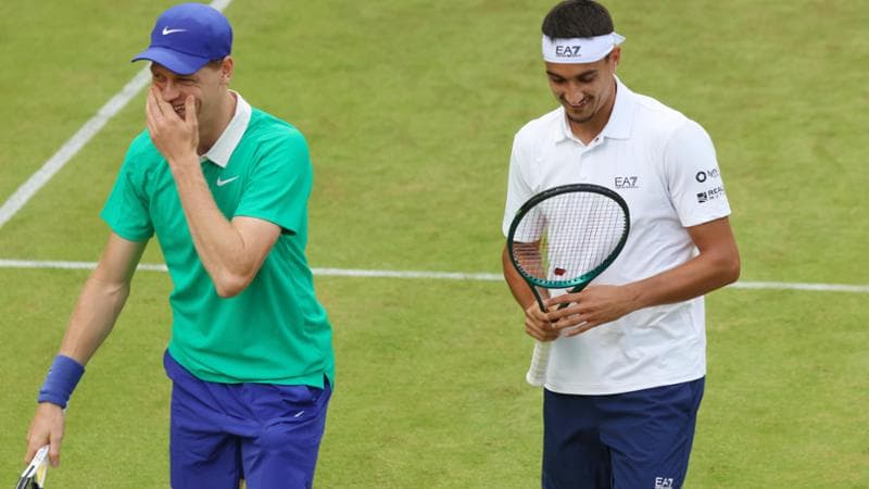 Jannik Sinner e Lorenzo Sonego