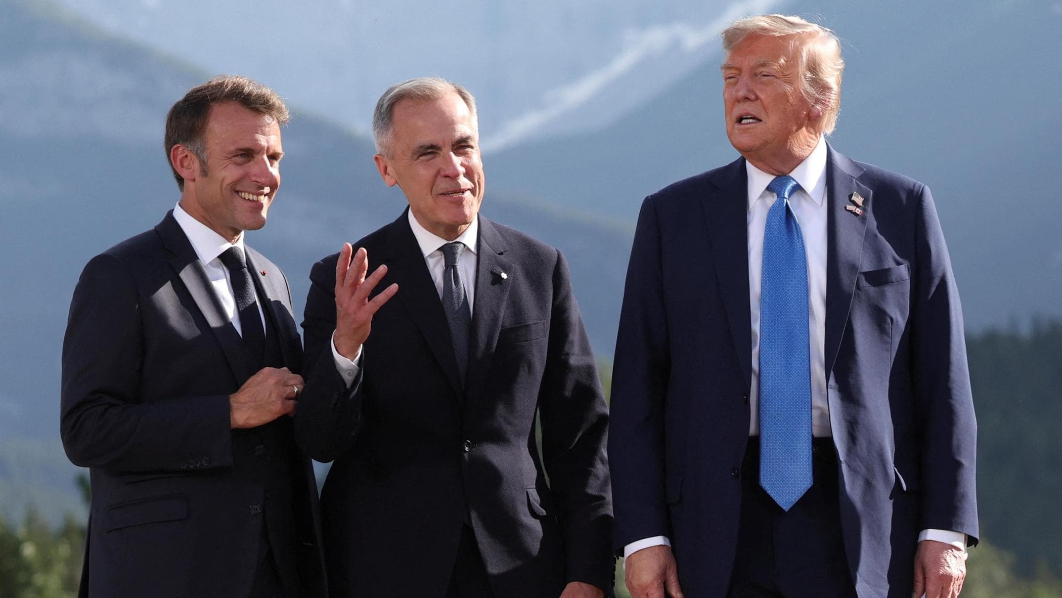 マクロンに対するトランプ：「私はイランに対処するためにG7から離れなかった」