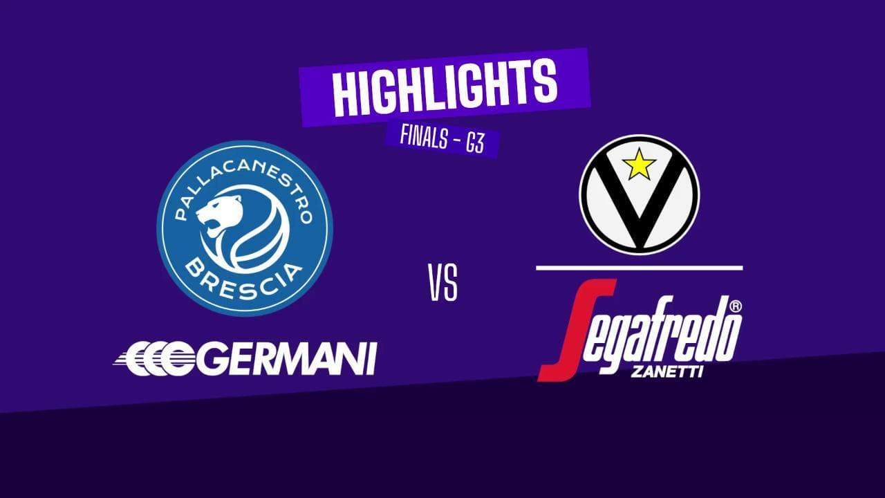 Basket serie A, gli highlights di Brescia-Bologna: la gara che ha regalato lo scudetto alla Virtus