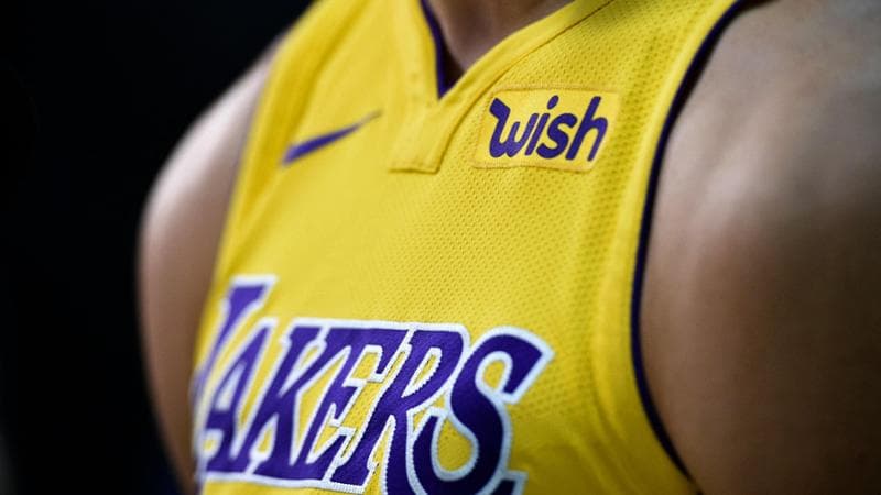 La maglia dei Lakers