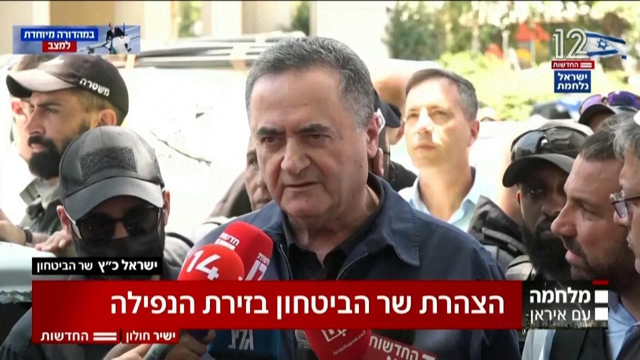 Israele, il ministro Katz: "Khamenei moderno Hitler, non può continuare a esistere"