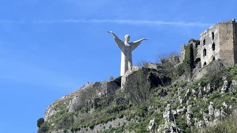 Il Cristo di Maratea alto 22 metri (ph Antonio Calbi)