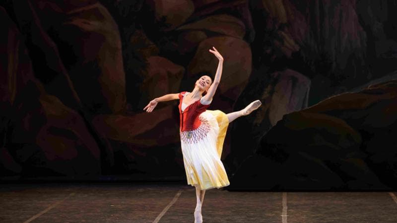 Nicoletta Manni nel ruolo di "Paquita"