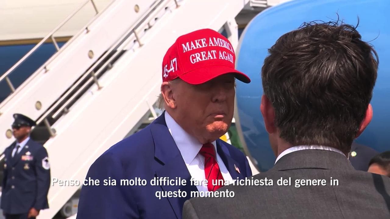 Trump: “Difficile chiedere a Israele di fermarsi, sta vincendo la guerra"
