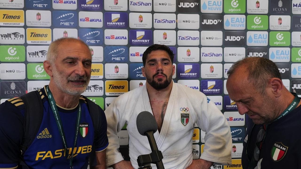 Judo, i dt Raffaele Toniolo e Raffaele Parlati sull'eliminazione di Christian Parlati ai Mondiali