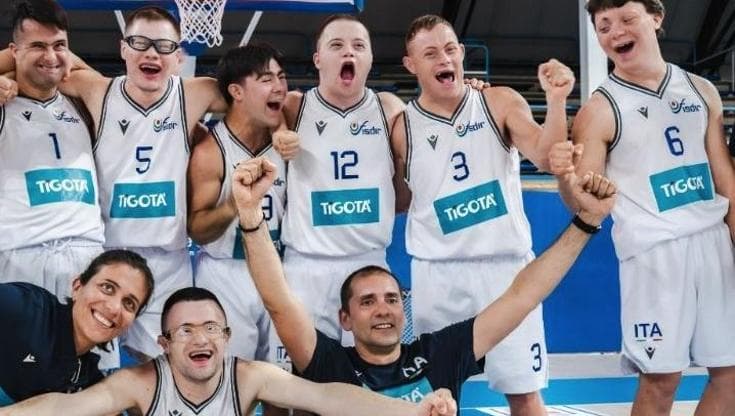 Basket, la nazionale con Sindrome di Down è campione d’Europa per la quarta volta di fila