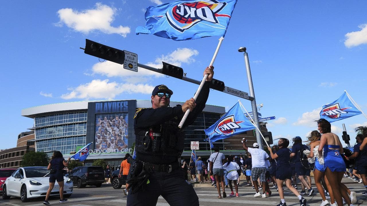 Thunder campioni NBA per la prima volta: festa nelle strade di Oklahoma City