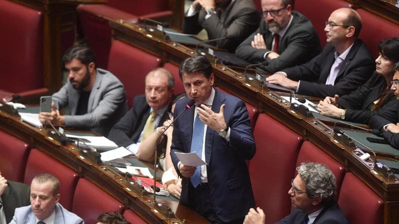 Il presidente del M5S, Giuseppe Conte
