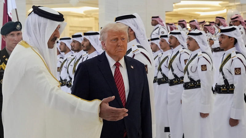 Trump in Qatar a maggio 2025