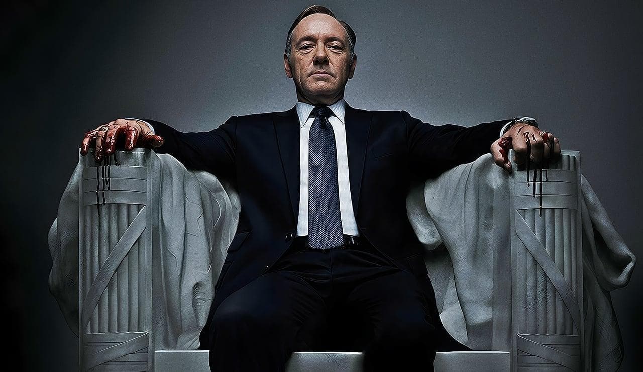 L'attore in "House of cards"