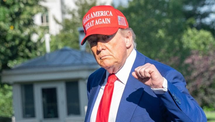 Il presidente degli Stati Uniti, Donald Trump
